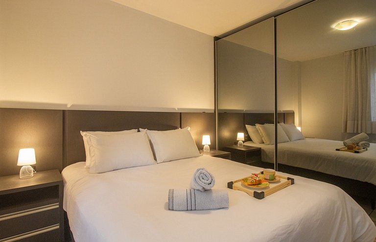 BK93 - 2 Dorm, TV Smart, Garagem, Próx. Calçadão