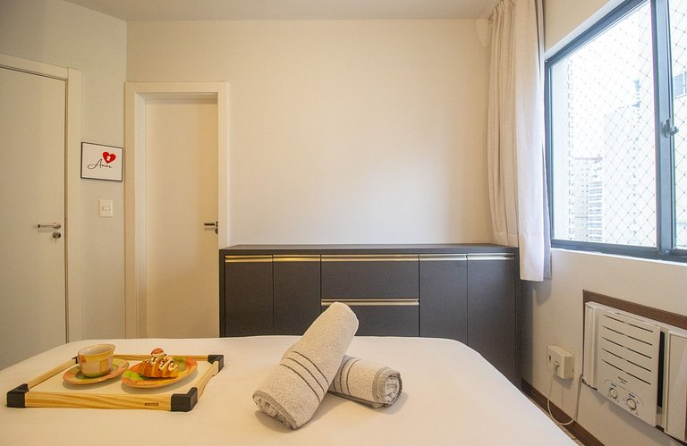 BK93 - 2 Dorm, TV Smart, Garagem, Próx. Calçadão