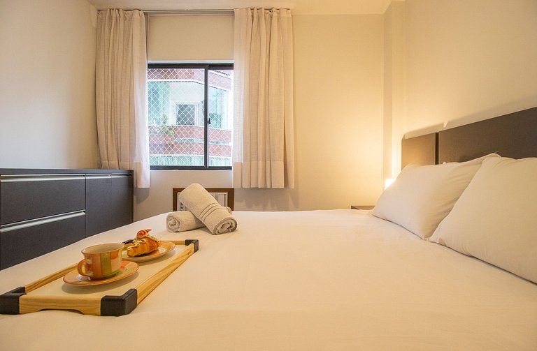 BK93 - 2 Dorm, TV Smart, Garagem, Próx. Calçadão