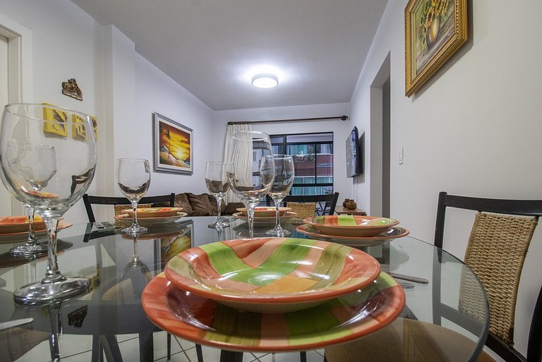 BK93 - 2 Dorm, TV Smart, Garagem, Próx. Calçadão