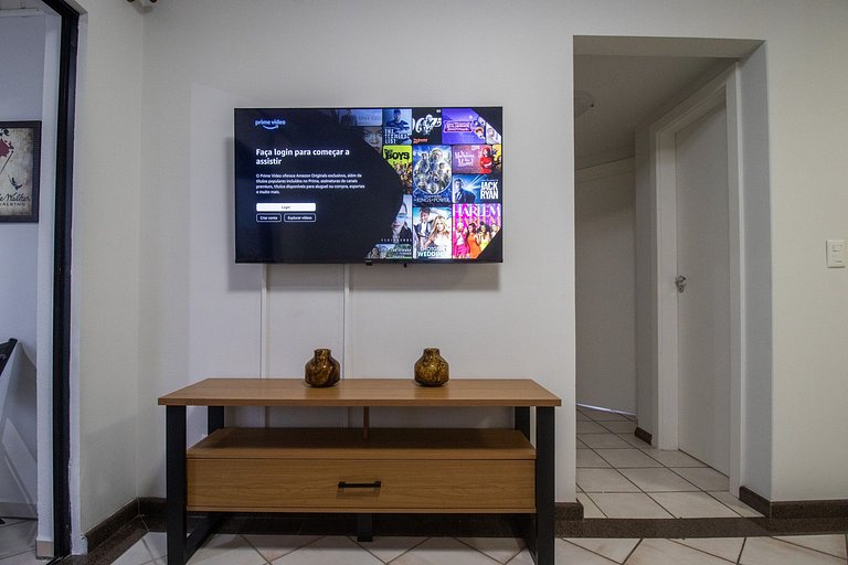 BK93 - 2 Dorm, TV Smart, Garagem, Próx. Calçadão