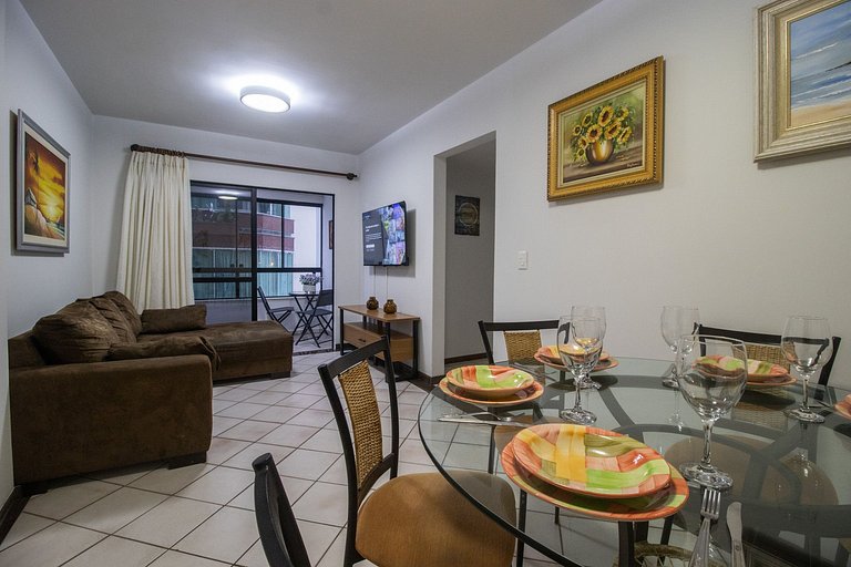 BK93 - 2 Dorm, TV Smart, Garagem, Próx. Calçadão