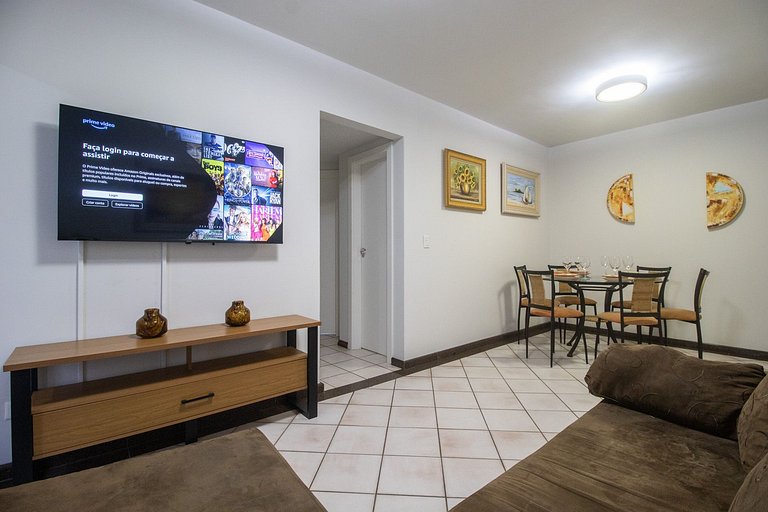 BK93 - 2 Dorm, TV Smart, Garagem, Próx. Calçadão