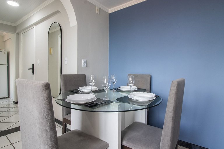 CLR82 - Calçadão, 1 Dorm Climatizado, Garagem