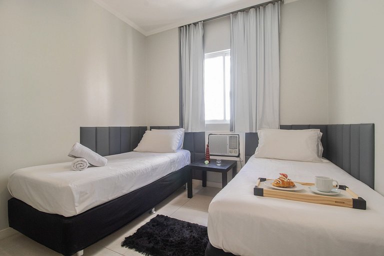 ATP42 - 2 Suítes, Garagem, Churrasqueira na sacada