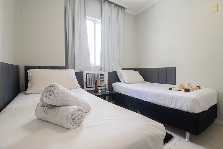 ATP42 - 2 Suítes, Garagem, Churrasqueira na sacada