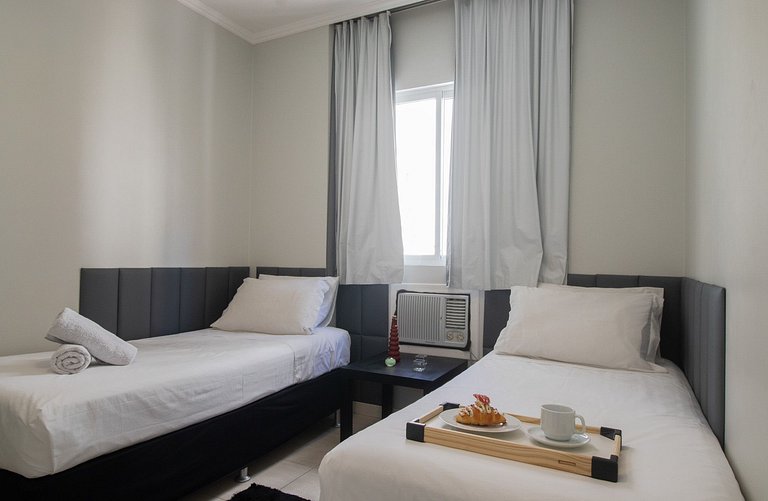 ATP42 - 2 Suítes, Garagem, Churrasqueira na sacada