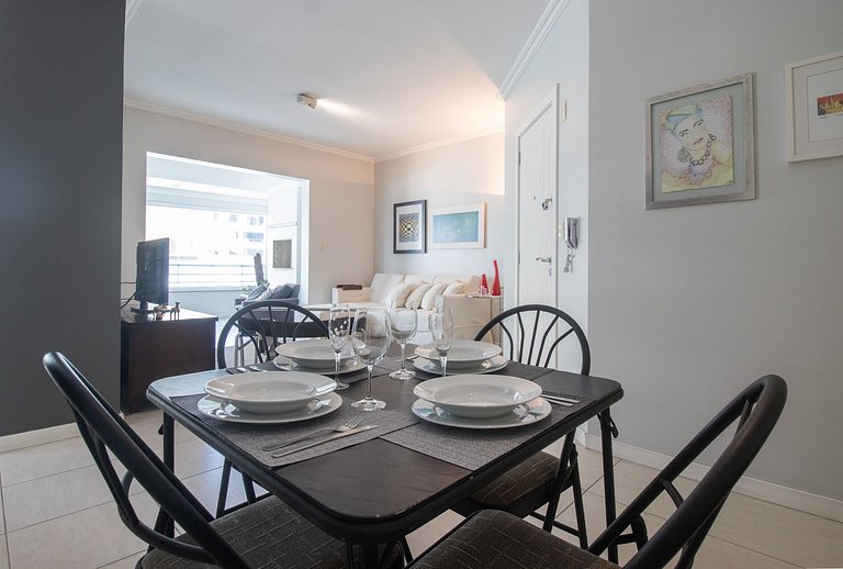 ATP42 - 2 Suítes, Garagem, Churrasqueira na sacada