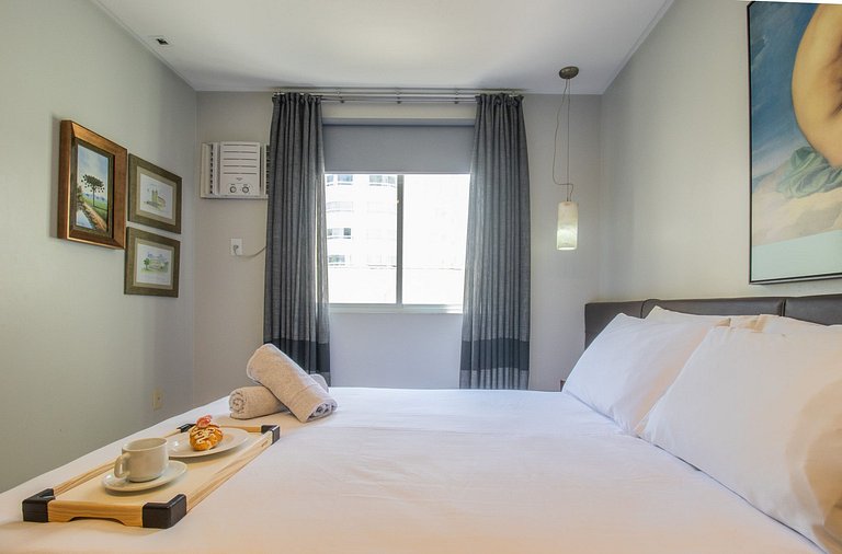 ATP42 - 2 Suítes, Garagem, Churrasqueira na sacada