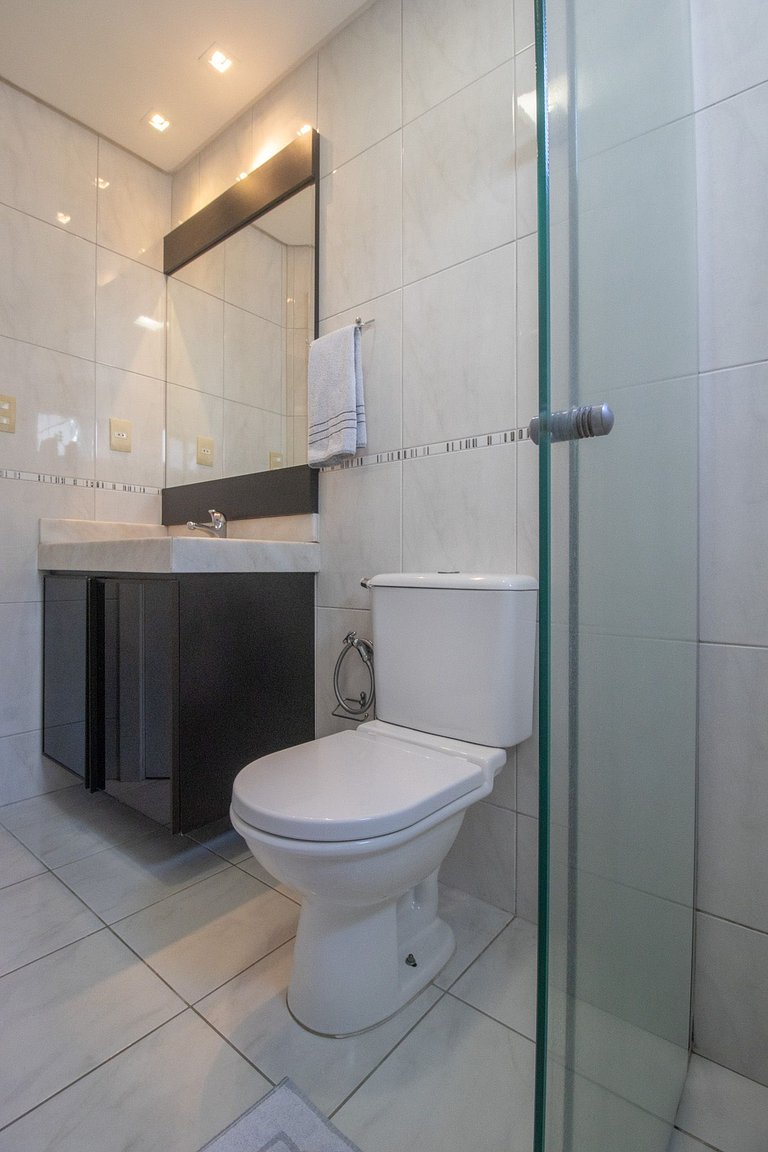 ATP42 - 2 Suítes, Garagem, Churrasqueira na sacada