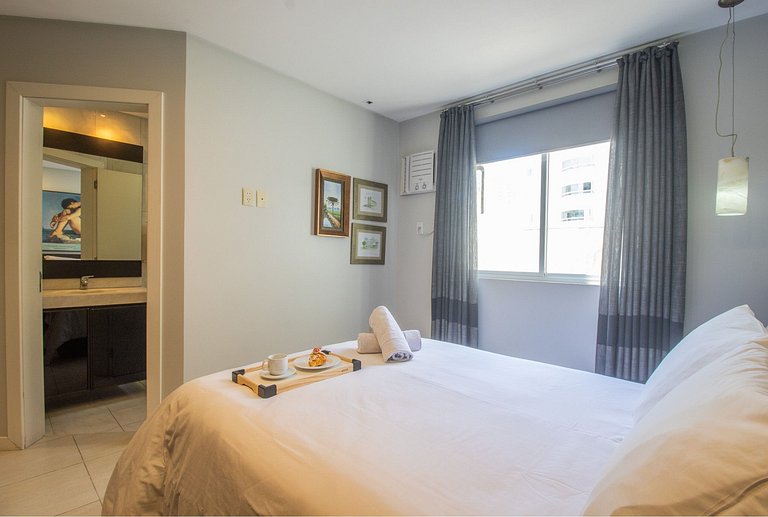 ATP42 - 2 Suítes, Garagem, Churrasqueira na sacada