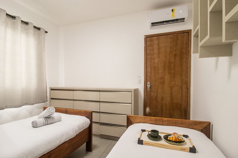 NVR24B - Quadra Mar, 2 Dormitórios, TV Smart