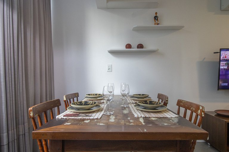 NVR24B - Quadra Mar, 2 Dormitórios, TV Smart