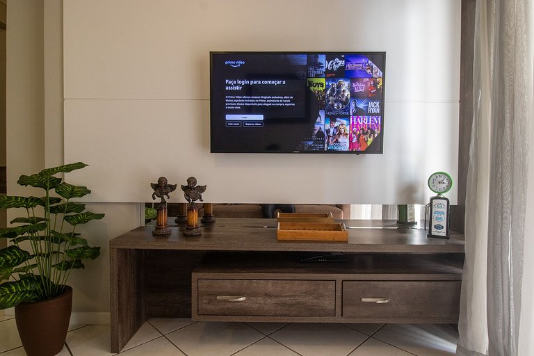 POE34 - Próx Shopping Atlântico, 2 Dorm, TV Smart