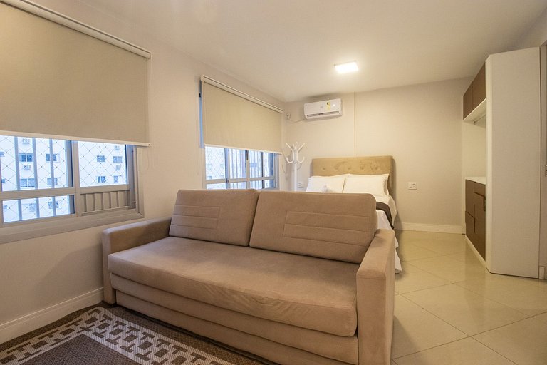 POS84 - Flat, Climatizado, Centro, Wi-Fi