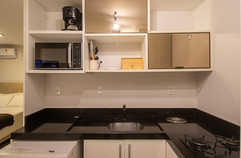 POS84 - Flat, Climatizado, Centro, Wi-Fi