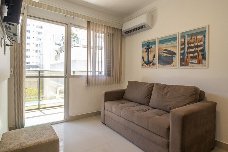 PRV55 - Próx. Roda Gigante, Climatizado, 2 Dorm