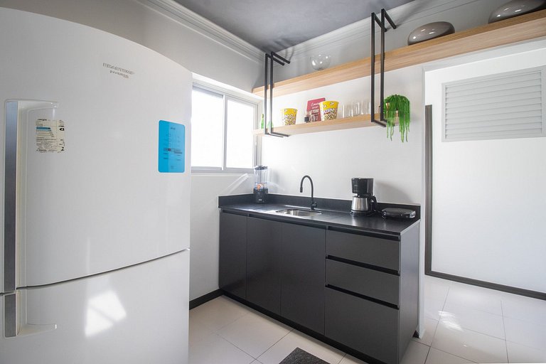 DRS183B - Lado Shopping Atlântico, 3 Dorm, Wi-Fi