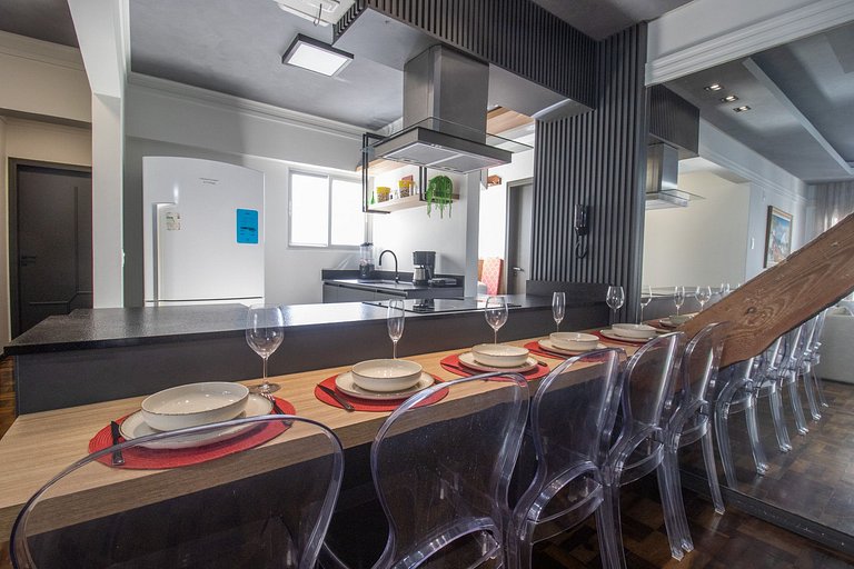 DRS183B - Lado Shopping Atlântico, 3 Dorm, Wi-Fi