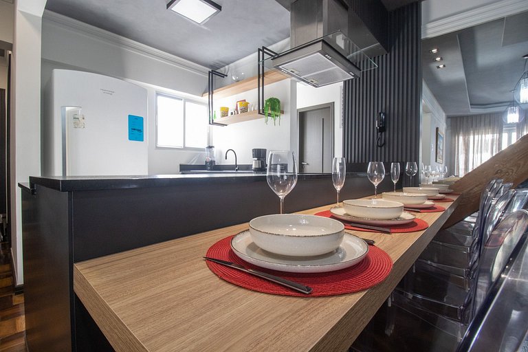 DRS183B - Lado Shopping Atlântico, 3 Dorm, Wi-Fi