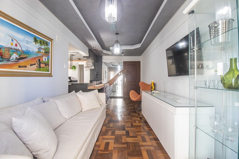 DRS183B - Lado Shopping Atlântico, 3 Dorm, Wi-Fi