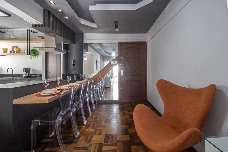 DRS183B - Lado Shopping Atlântico, 3 Dorm, Wi-Fi