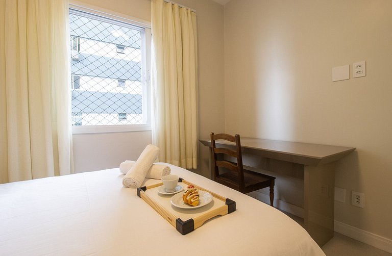 EGM61 - 3 Dorm, Vista Lateral do Mar, 2 Vagas