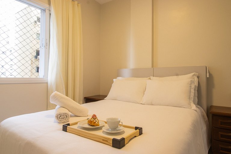 EGM61 - 3 Dorm, Vista Lateral do Mar, 2 Vagas