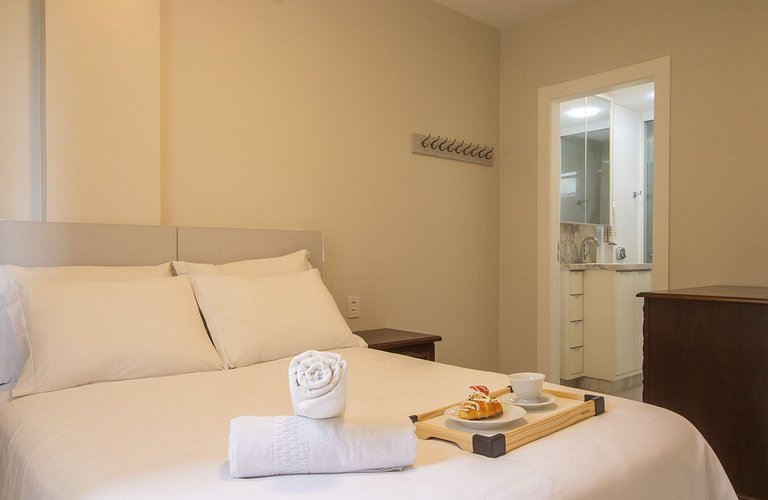 EGM61 - 3 Dorm, Vista Lateral do Mar, 2 Vagas