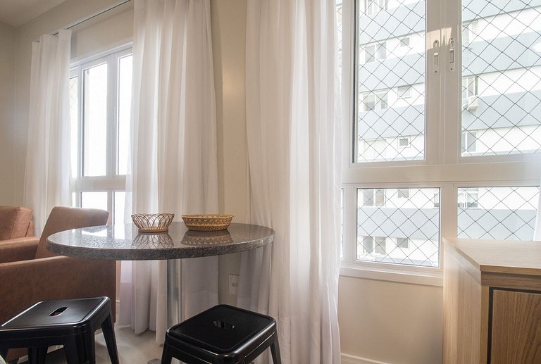 EGM61 - 3 Dorm, Vista Lateral do Mar, 2 Vagas