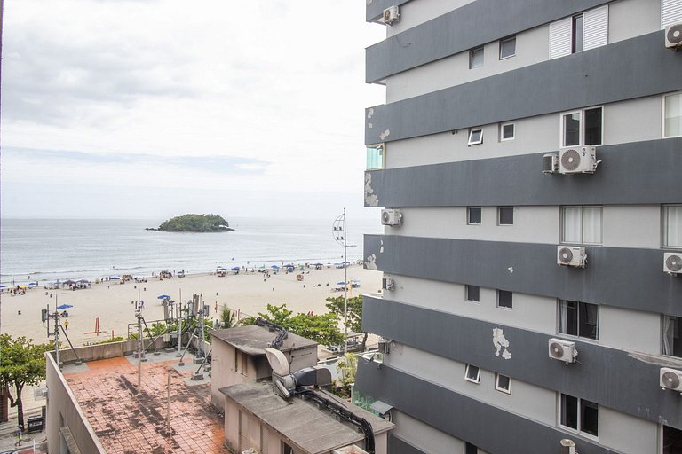 EGM61 - 3 Dorm, Vista Lateral do Mar, 2 Vagas