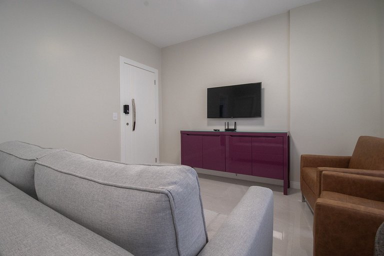 EGM61 - 3 Dorm, Vista Lateral do Mar, 2 Vagas