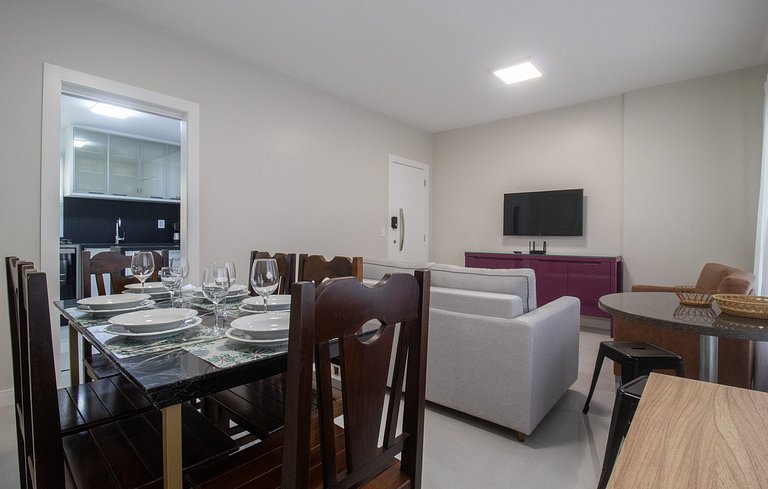 EGM61 - 3 Dorm, Vista Lateral do Mar, 2 Vagas