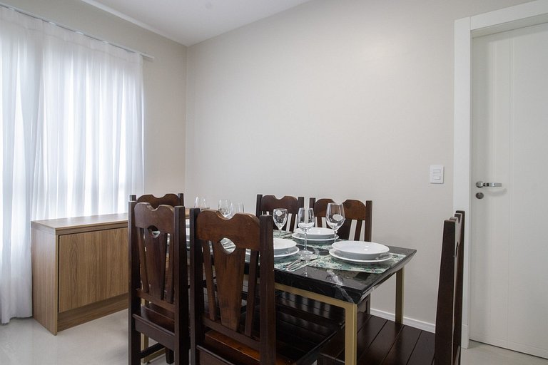 EGM61 - 3 Dorm, Vista Lateral do Mar, 2 Vagas