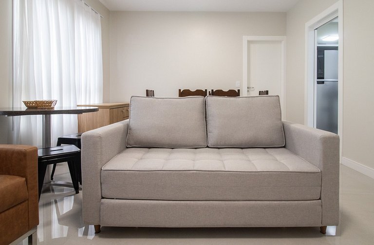 EGM61 - 3 Dorm, Vista Lateral do Mar, 2 Vagas