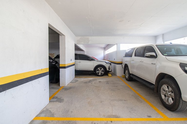 EGM61 - 3 Dorm, Vista Lateral do Mar, 2 Vagas