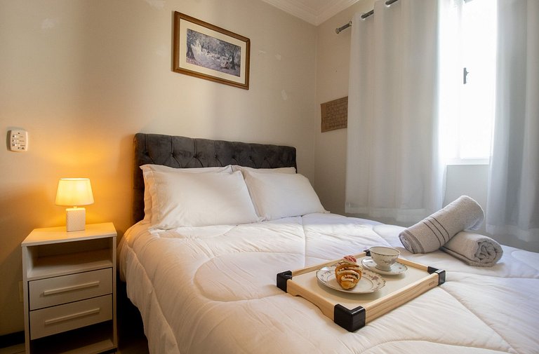 BLX72 - 2 Dorm, Churrasqueira, Garagem, Wi-fi