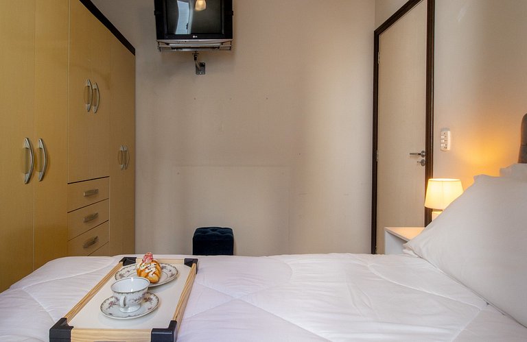 BLX72 - 2 Dorm, Churrasqueira, Garagem, Wi-fi