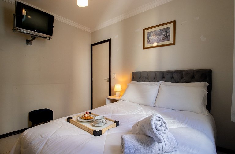 BLX72 - 2 Dorm, Churrasqueira, Garagem, Wi-fi