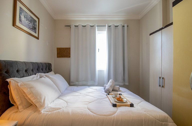 BLX72 - 2 Dorm, Churrasqueira, Garagem, Wi-fi