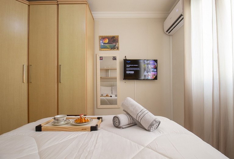 BLX72 - 2 Dorm, Churrasqueira, Garagem, Wi-fi