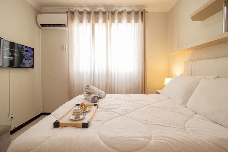 BLX72 - 2 Dorm, Churrasqueira, Garagem, Wi-fi