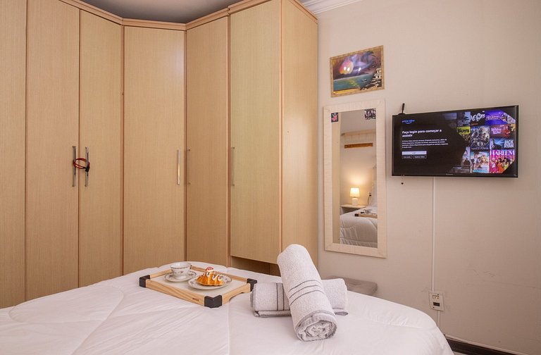 BLX72 - 2 Dorm, Churrasqueira, Garagem, Wi-fi