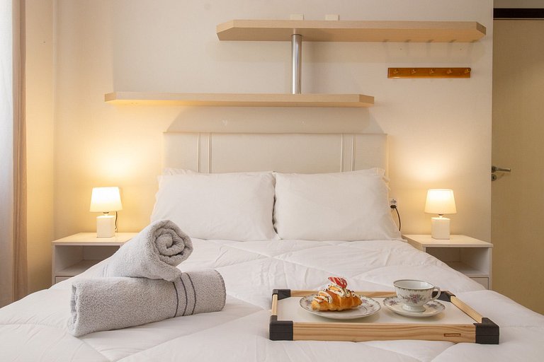 BLX72 - 2 Dorm, Churrasqueira, Garagem, Wi-fi