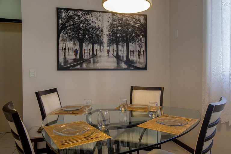 BLX72 - 2 Dorm, Churrasqueira, Garagem, Wi-fi