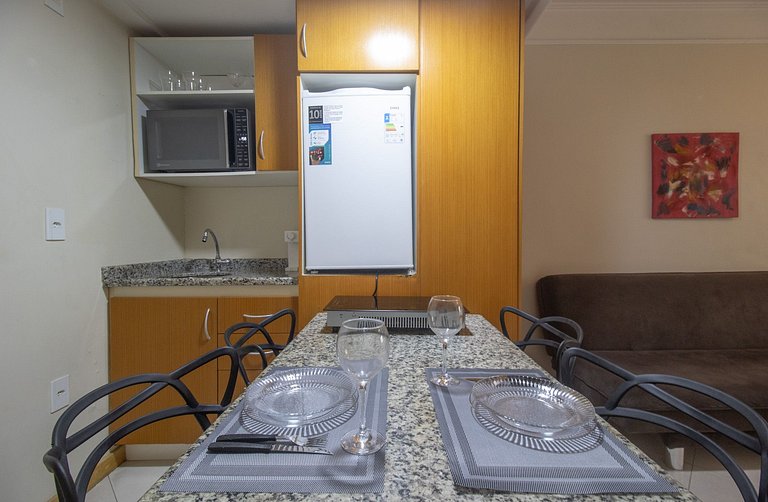 CS99 - Piscina, Flat, Smart TV, Garagem