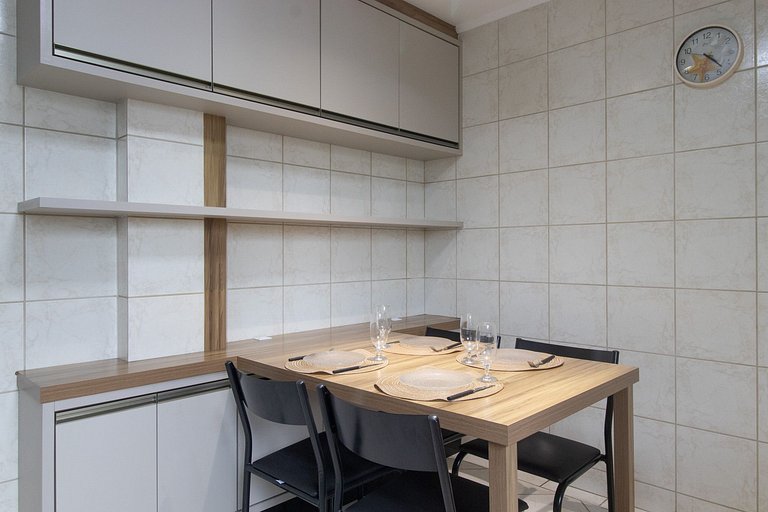 AMR15 - Quadra Mar, 3 Dorm Climatizados, Garagem