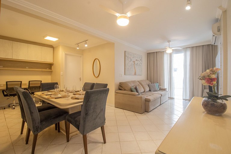 AMR15 - Quadra Mar, 3 Dorm Climatizados, Garagem