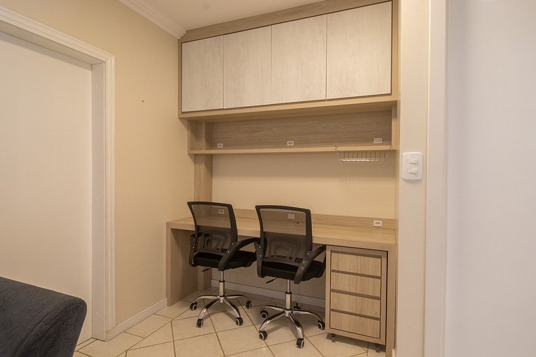 AMR15 - Quadra Mar, 3 Dorm Climatizados, Garagem