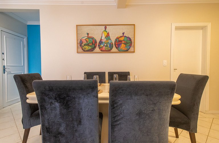 AMR15 - Quadra Mar, 3 Dorm Climatizados, Garagem